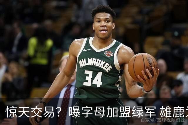 惊天交易？曝字母加盟绿军 雄鹿为布朗寻找第三方